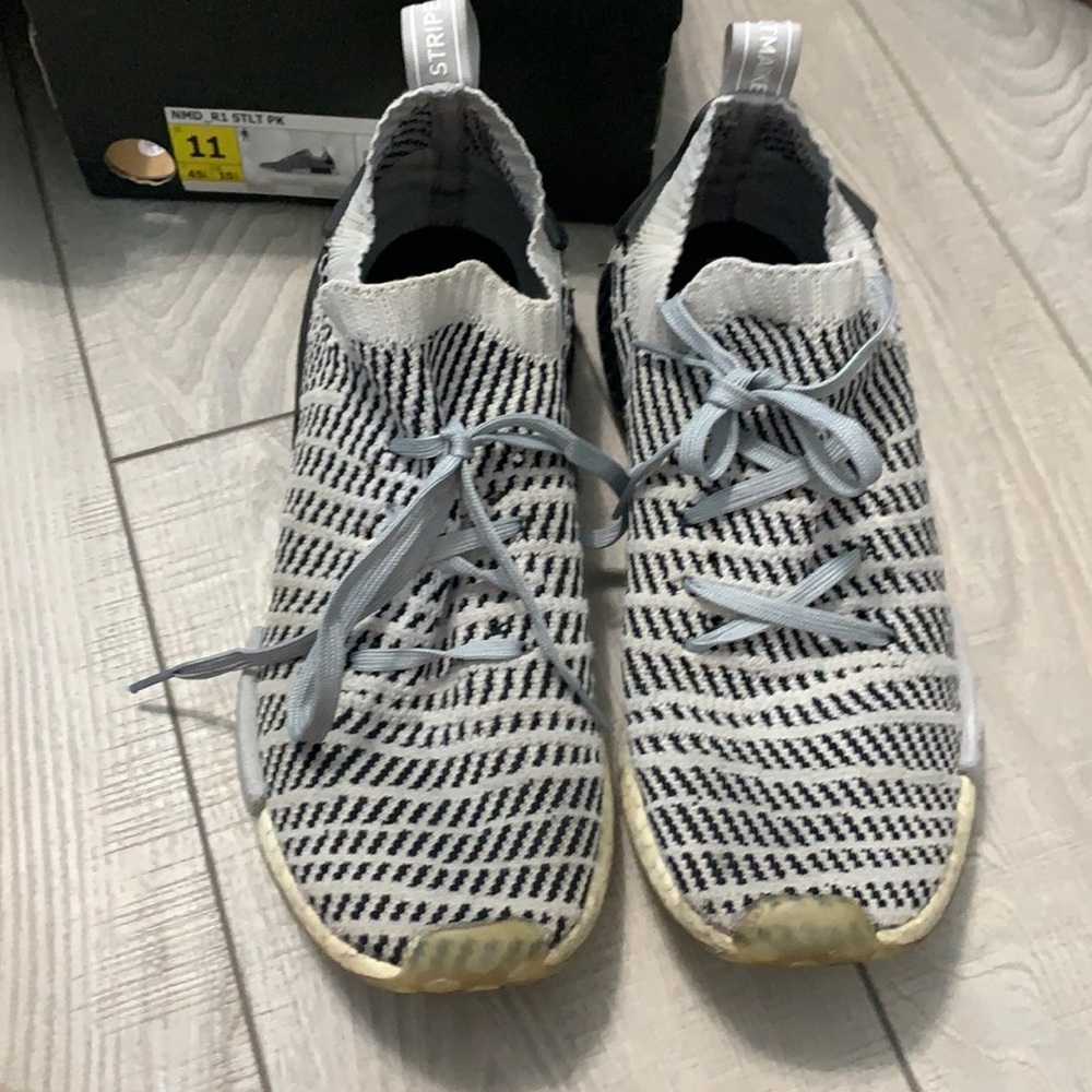 adidas nmds grey size 11 used